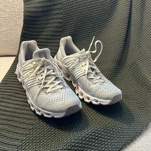 Like new size 8 women’s On Running shoes.